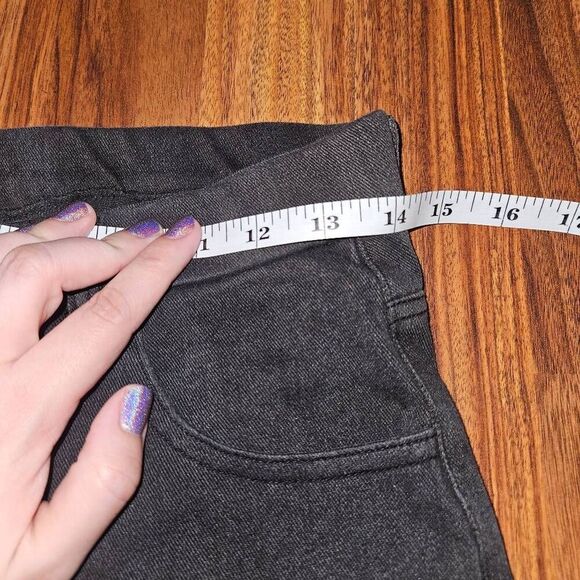 Dark Gray Stretchy Jeggings Womens Size Medium - Picture 4 of 5